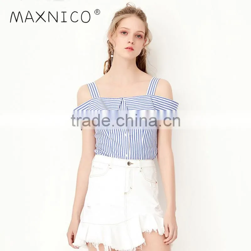 MAXINEGIO LADY OFF SHOULDER TOP WOMEN AND CLOTHING WOMEN