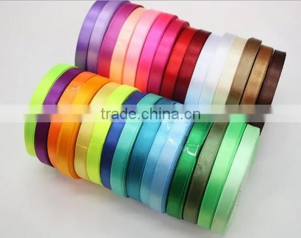 Double sided Satin Ribbon all size and color for decorative and gift wrapping