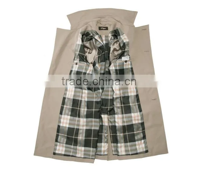beige color autumn winter men winter coat