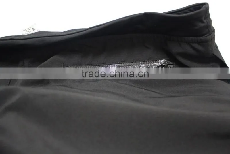NEW CUSTOM DESIGN PLAIN BLACK MMA SHORTS WITH WATERPROOF ZEPPERS