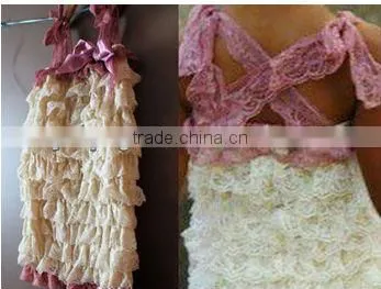 New Arrivals Lace Baby Petti Romper Hot Sale Baby Girl Lace Romper