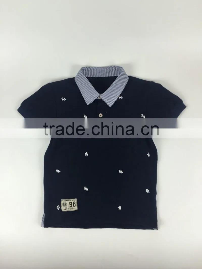 2015 New Design 100% polo t-shirt pk polo t-shirt