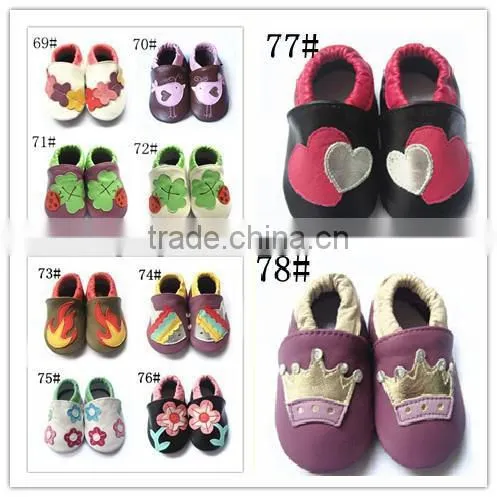 2013 latest design best selling leather indoor slippers for women