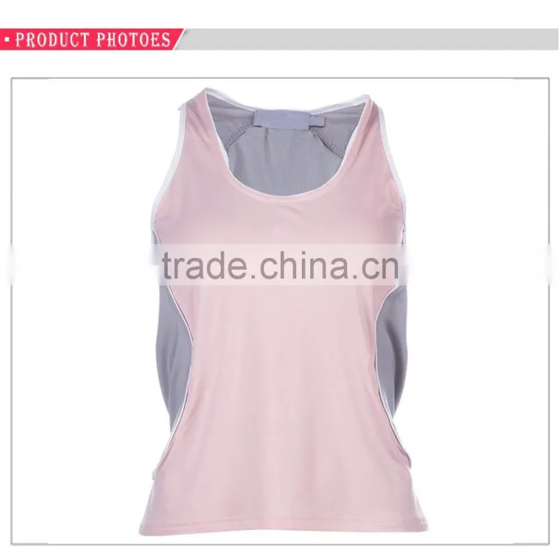Custom tennis/gym vest/ tank top/singlet for women