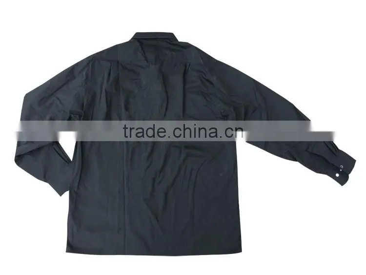 Embroidered long sleeve american apparel poly cotton custom t shirt mens work shirt