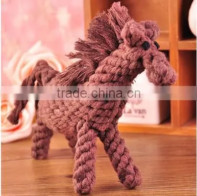 Manufacture directly Custom Cleaning teeth Cotton rope big size toy for dog
