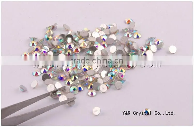 AB color hot fix rhinestones,hotfix rhinestones