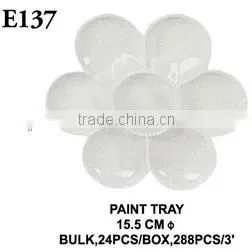 Plastic paint palette,Plastic paint tray,Empty palette, Artist watercolor paint tray