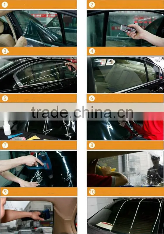 transparent color film self adhesive