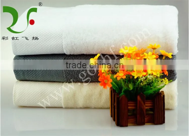 Wholesale 100% cotton platinum banded washcloth