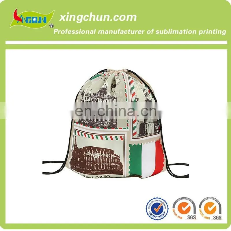 Custom nylon mesh symbolic nylon teens school bags bag
