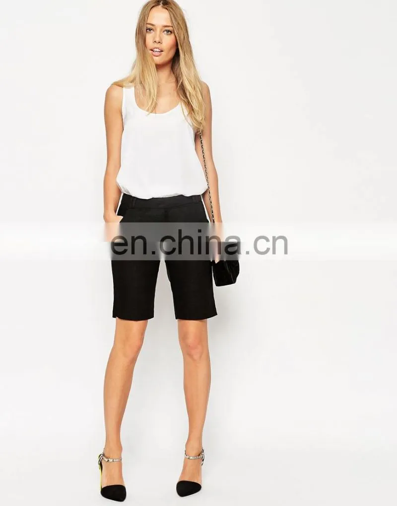 Knee Length Linen City Short Neoprene Slimming Shorts