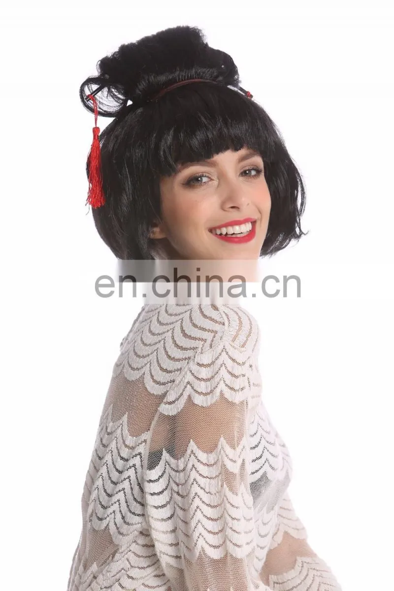 Japanese Geisha bobo party wigs P-W219