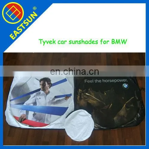 Foldable PE bubble front car sunshades