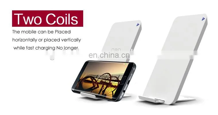 wireless portable power bank charging box wireless charger for Sumsung S6 S7 S8 Galaxy Edge Plus Note 5