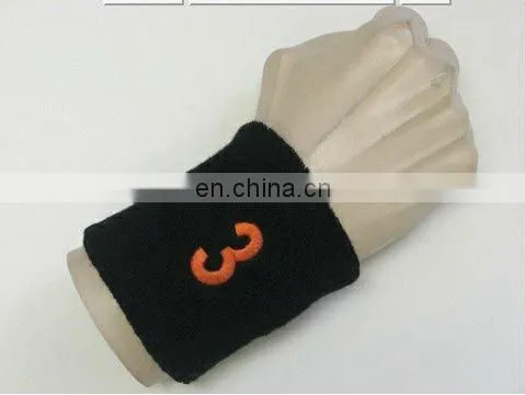 sport wristband terry zipper sweatbands