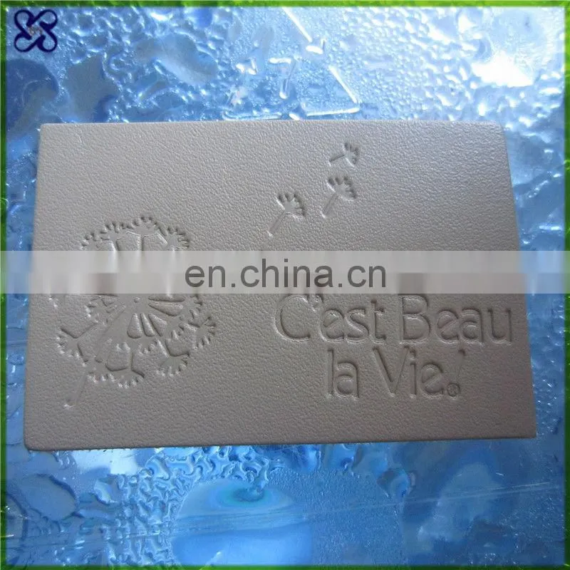 jeans leather label/tag