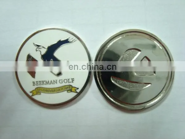 eagle enamel golf ball marker magnetic hat clip