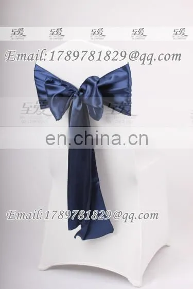 banquet satin ribbon chair cover sash