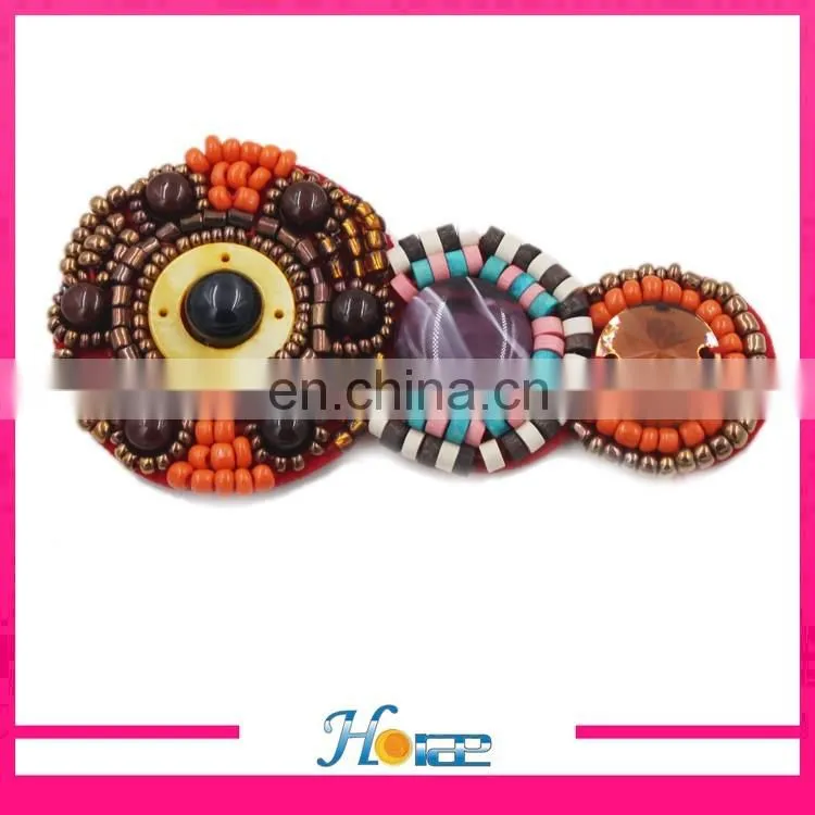handmade lady sandal accessories flip flop beads flower decoration
