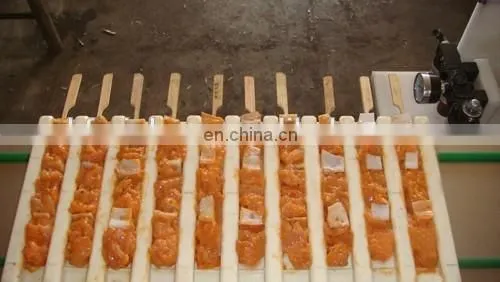Stainless steel Automatic Shish kebab making machine meat kebab make machine shish kebab machine