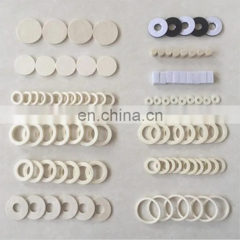 Industrial customized oil sealing gasket felt wool
