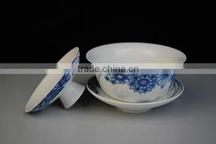 Porcelain Gongfu Teacup Gaiwan 120ml,tureen