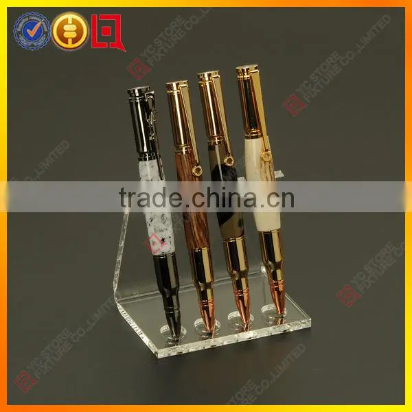 Clear acrylic pen holder displayer