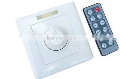 LED wall light use 1channel IR led dimmer with 12 buttons 12V/24V led dimmer