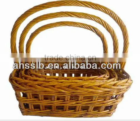 2016 food fruit flowers clothes store willow basket
