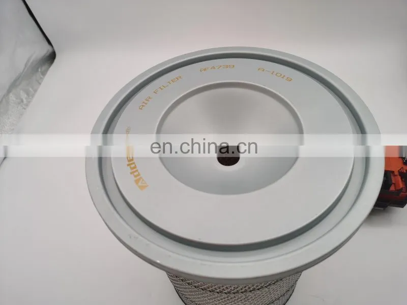 HOT SELLING excavator spare parts air filter AF4739 ME033717 FOR HD820-1 XG820