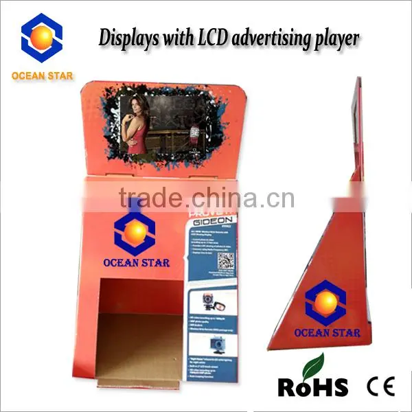 acrylic display stand with lcd screen