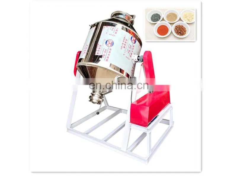 100L 200L 300L Large Capacity Drum Powder Mixing Machine for Spice Detergent Cosmetic Powder Mixer Machine