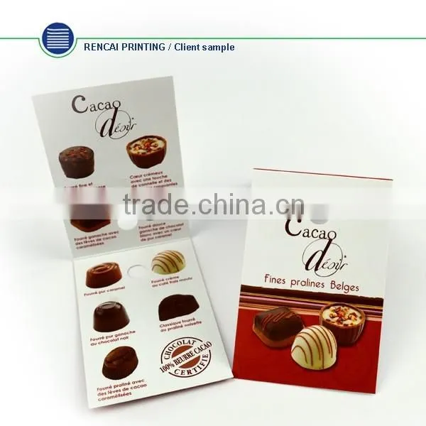 China Fashion Design CUstom Eco-Friendly Paper Clothing Hang Tag