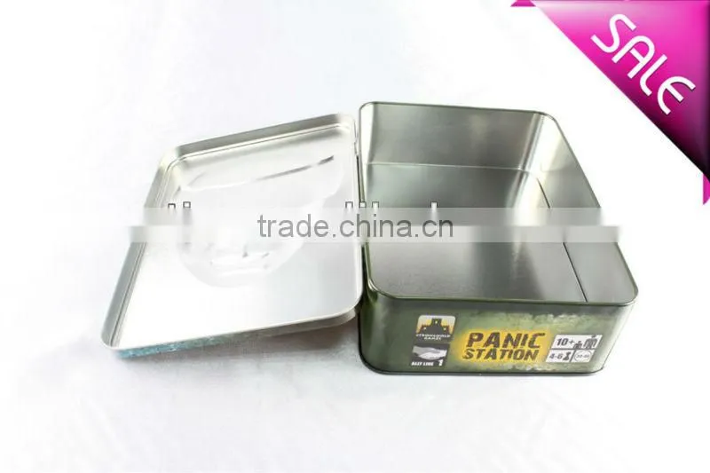rectangular tin containers sale