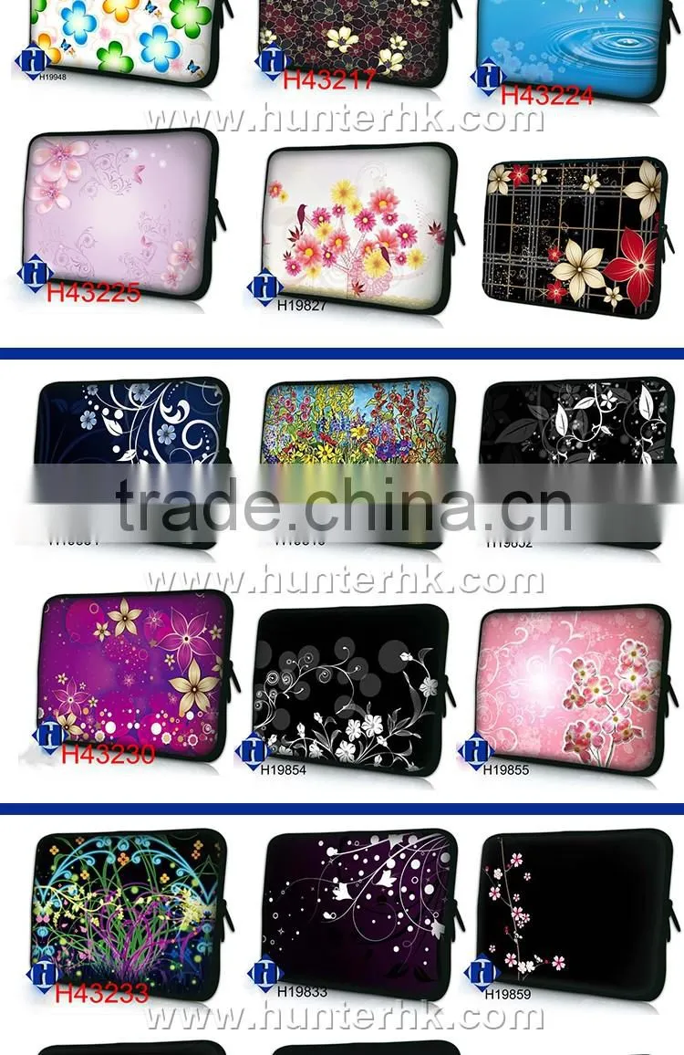 Unique Heart Floral For Laptop Neoprene Case