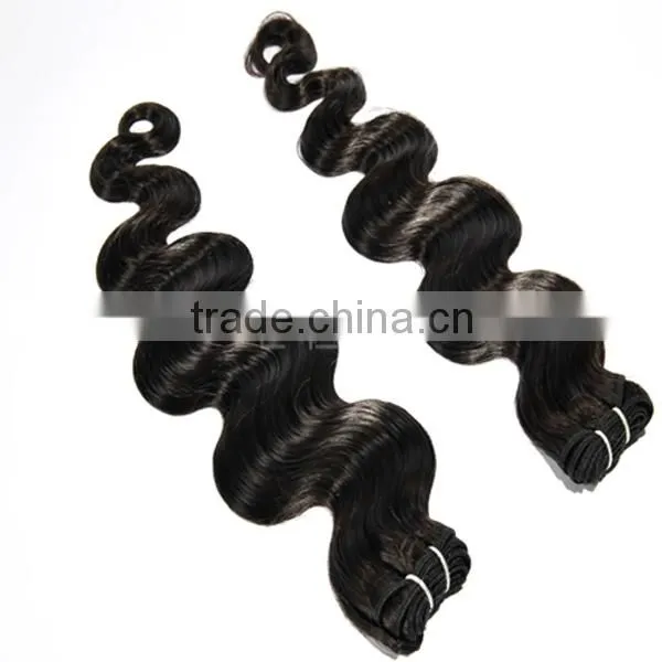 Qingdao Factory Wholesale 7A Brazilian Unprocessed Virgin Hair Weave Body Wave Natural Color Virgin Hair Extension