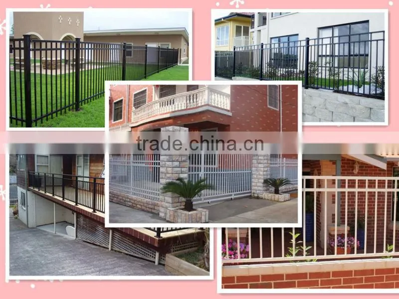 wrought iron fence