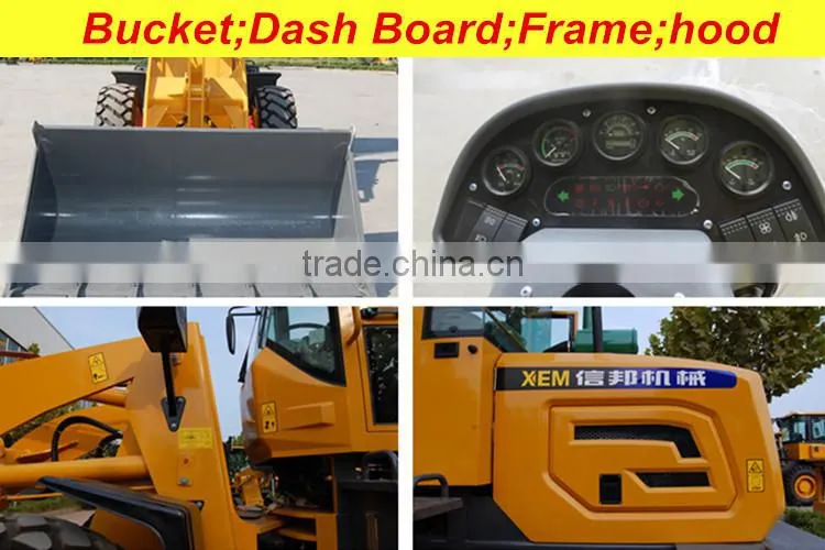 shandong 3T mini loader with weichai engine and joystick