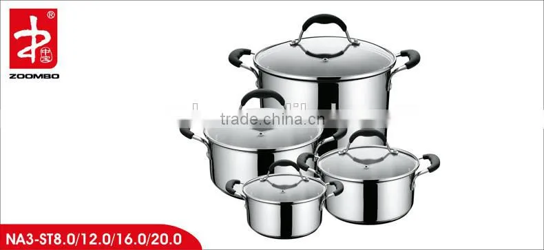 High quality Stainless Steel French Cookware