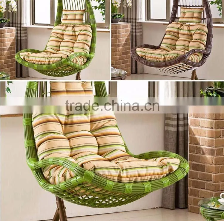 All Weather Wicker Rattan Hanging Helicopter Swing Chair Parts Bamboo Swing Chair