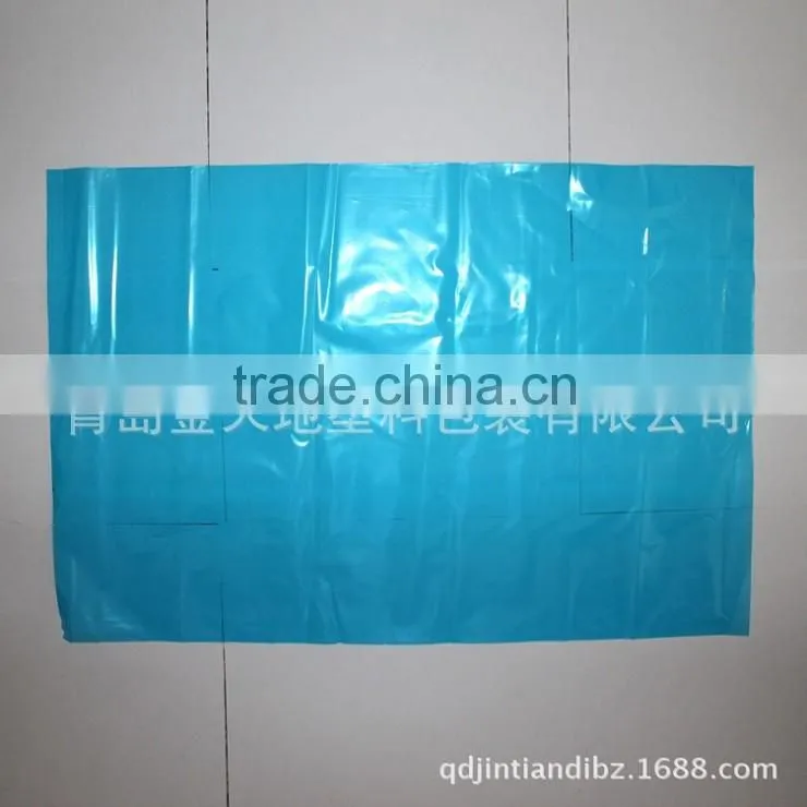 Customized High Quality PE Plastic Flat Bag With Multiple Color