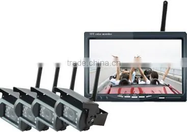 DW-7001 7inch digital 2.4g wireless camera kit, provide stable, secure, confidential signal