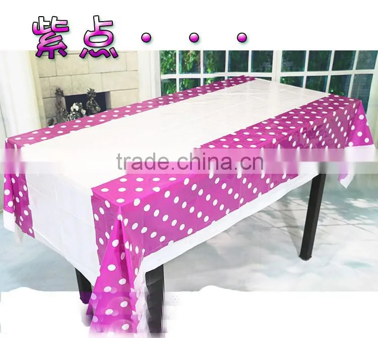 Plastic Tablecloth Wedding Birthday Party Supplies