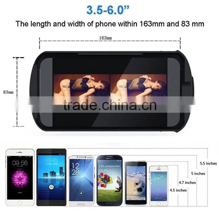 2016 new High Tech VR Shinecon 3D Virtual Reality Helmet Movies Games 3D Glasses 3D VR Box For Smartphone