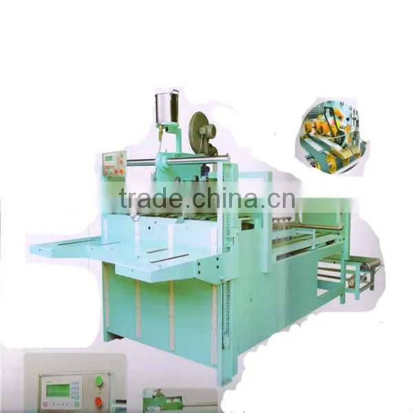 Semi-auto folder gluer/corrugated packing machine