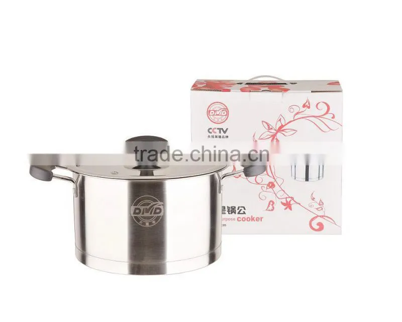 24cm Stainless steel cooking pot soup pot