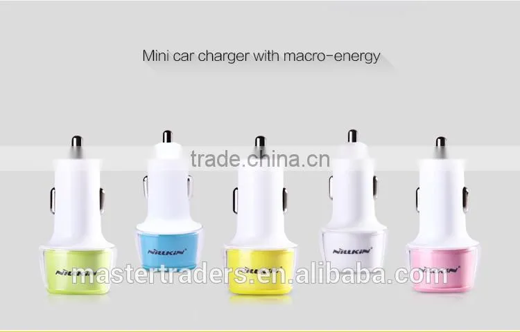 Original Nillkin Jelly Dual USB Car Charge For Digital Device MT-3152