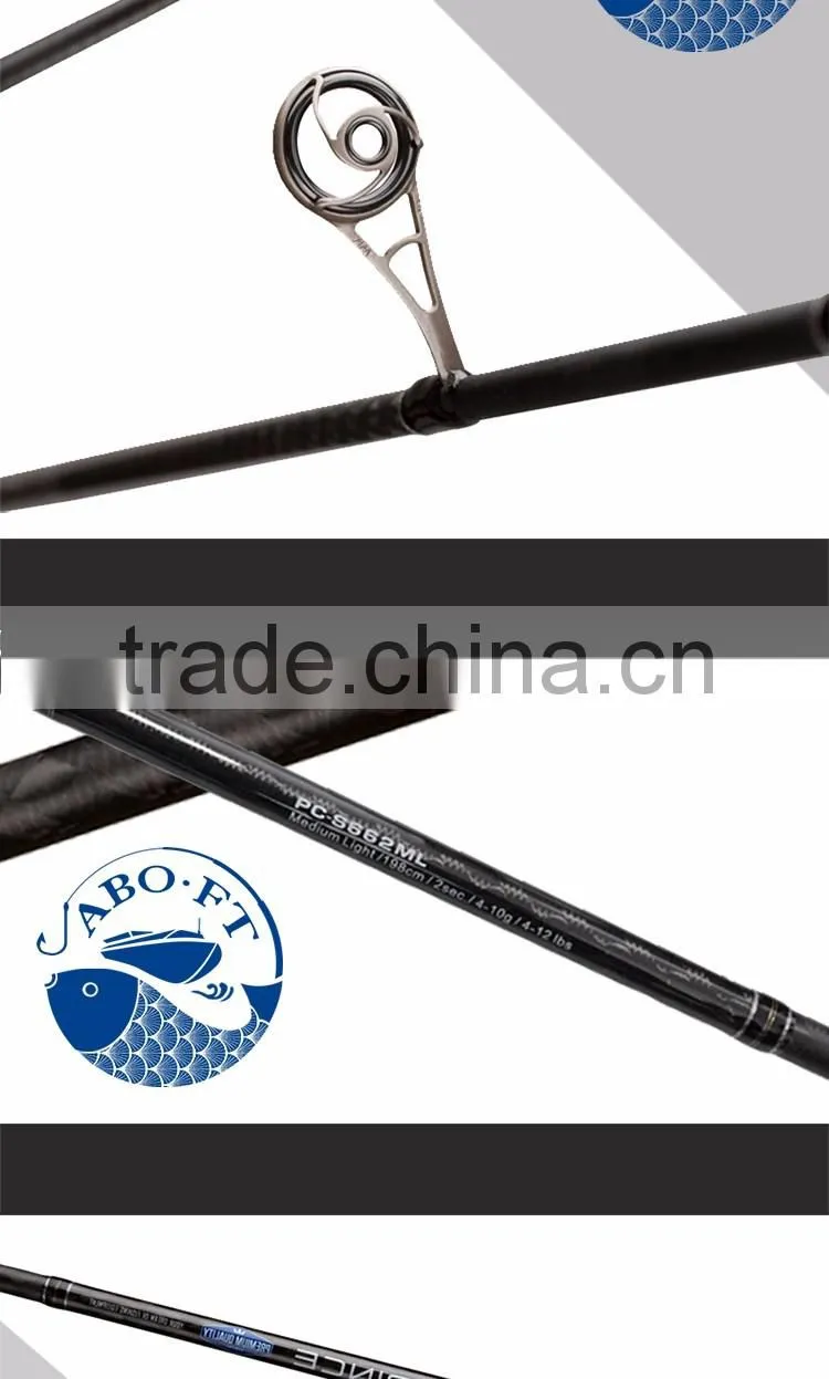2016 newest FUJI Guide Kawa S662 lure fishing rods