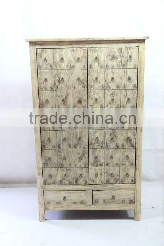 Chinese antique blue medicine cabinet